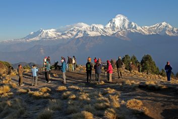 view from poon hill | Heaven Nepal Adventure